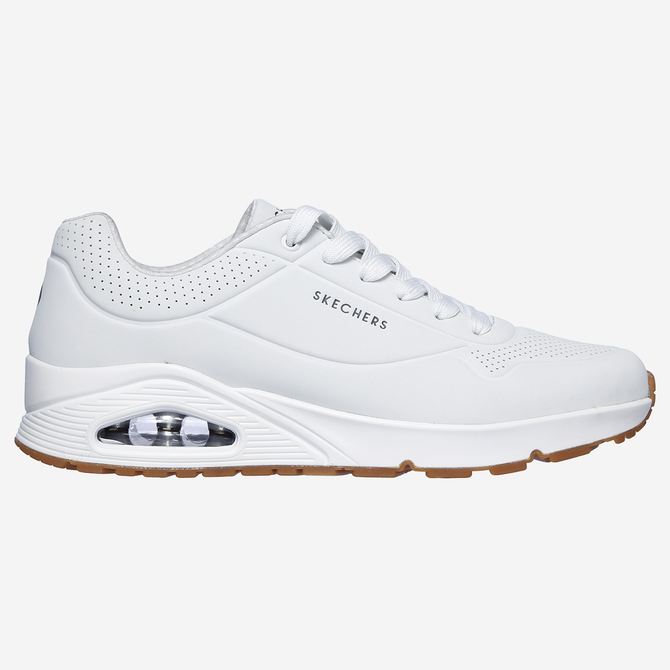 Skechers UNO - Weiß - Rückansicht