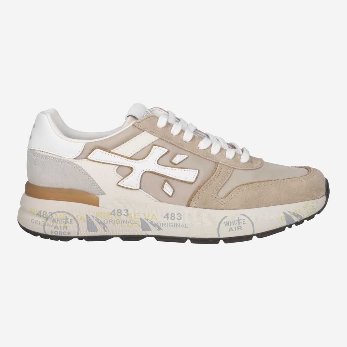 Premiata MICK - Beige - Rückansicht