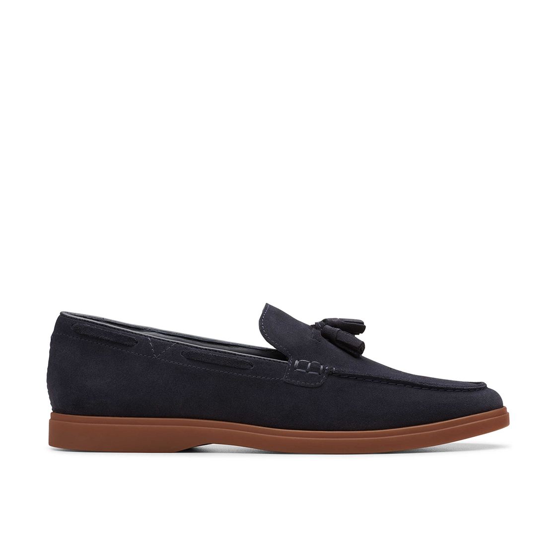 Clarks Torford Tassel - Blau - Rückansicht