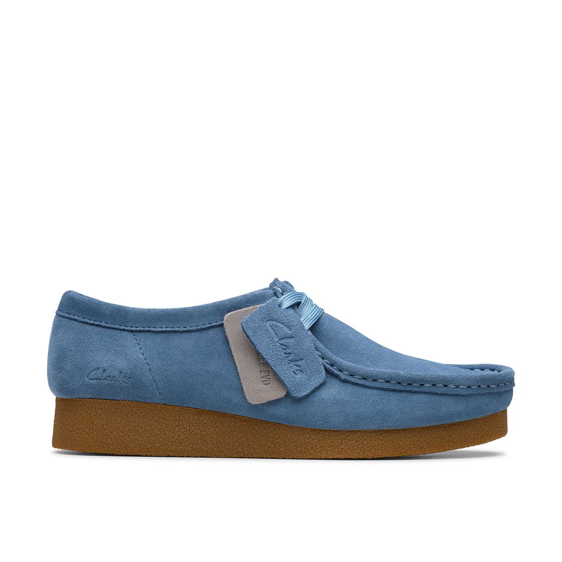 Clarks WallabeeEVOSh - Blau - Rückansicht