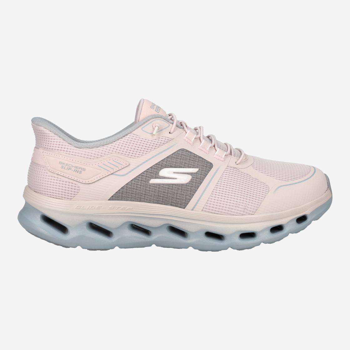 Skechers GO WALK GLIDE STEP 2.0 - Grau - Rückansicht