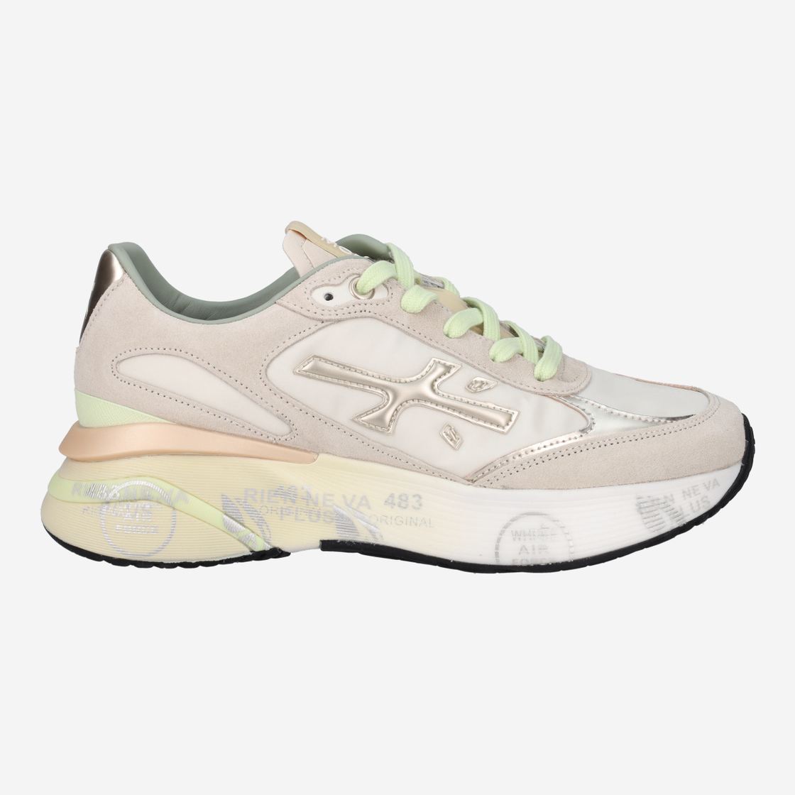 Premiata MOERUN-D - Beige - Rückansicht