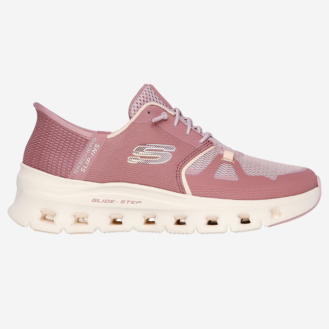 Skechers GLIDE STEP - Rot - Rückansicht