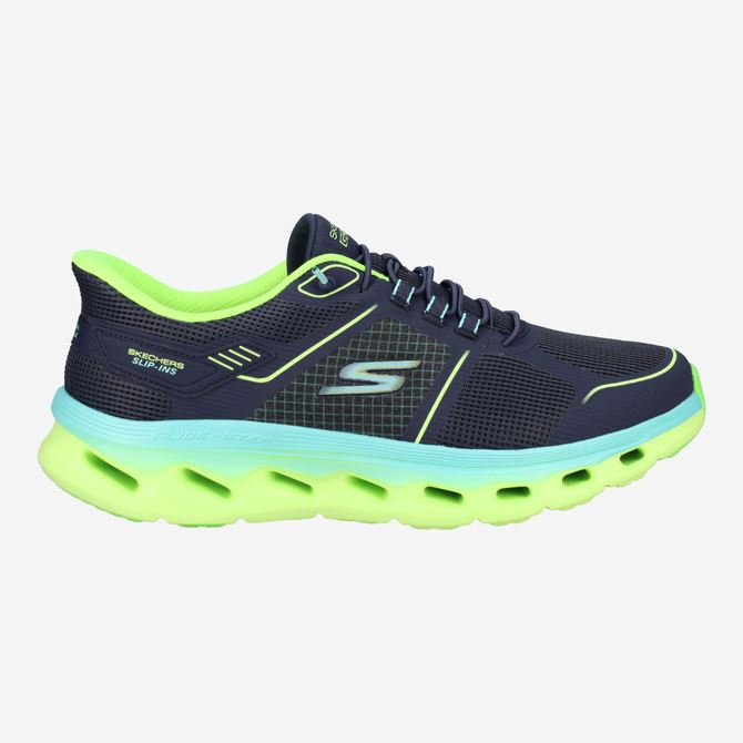 Skechers GO WALK GLIDE STEP 2.0 - Blau - Rückansicht