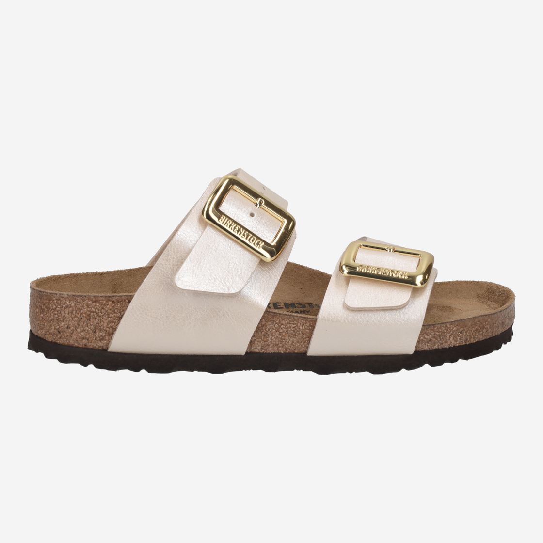 birkenstock SYDNEY CUSHION BUCKLE - Perlen-Weiß - Rückansicht