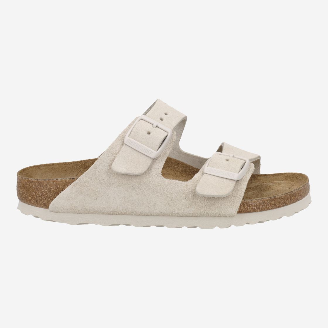 birkenstock ARIZONA SOFT FOOTBEDSUEDE LEAT - Grau - Rückansicht