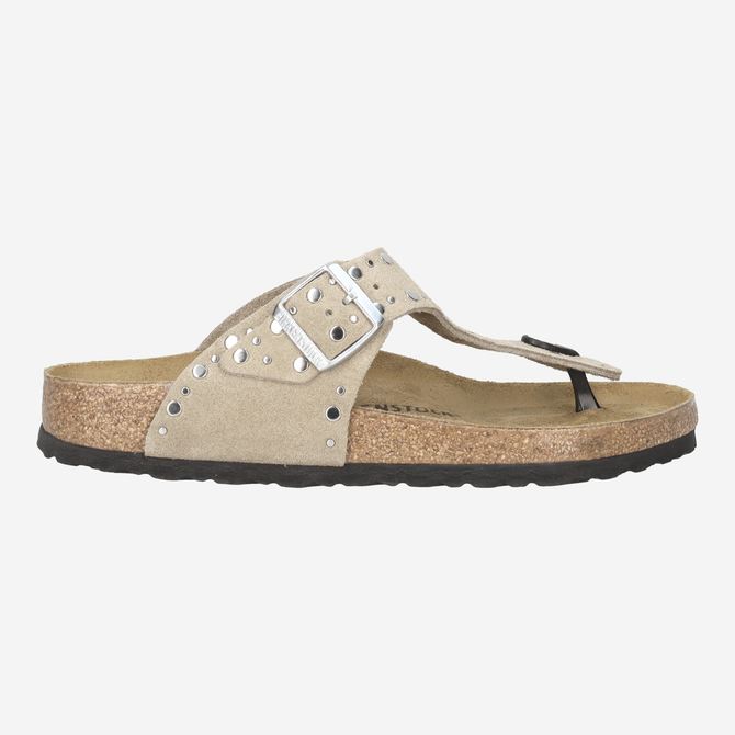birkenstock GIZEH RIVET BORDER - Beige - Rückansicht