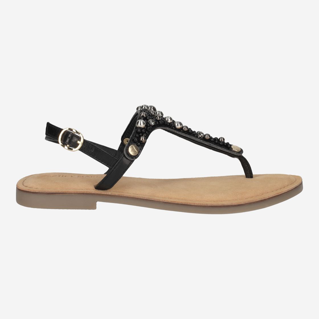 Hey Marley BASE SANDAL - Schwarz - Rückansicht