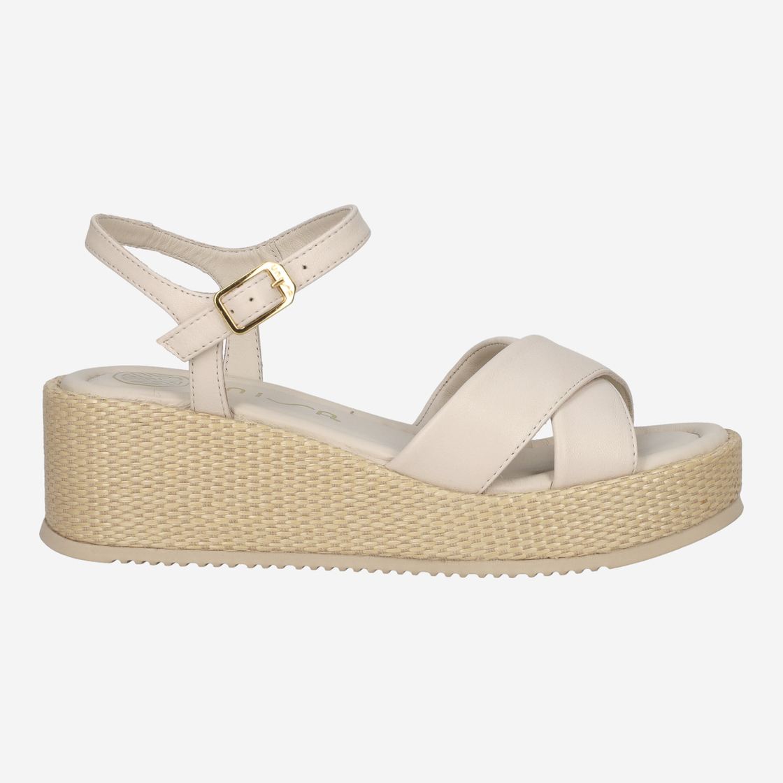 Unisa KEEN - Creme/Weiß - Rückansicht