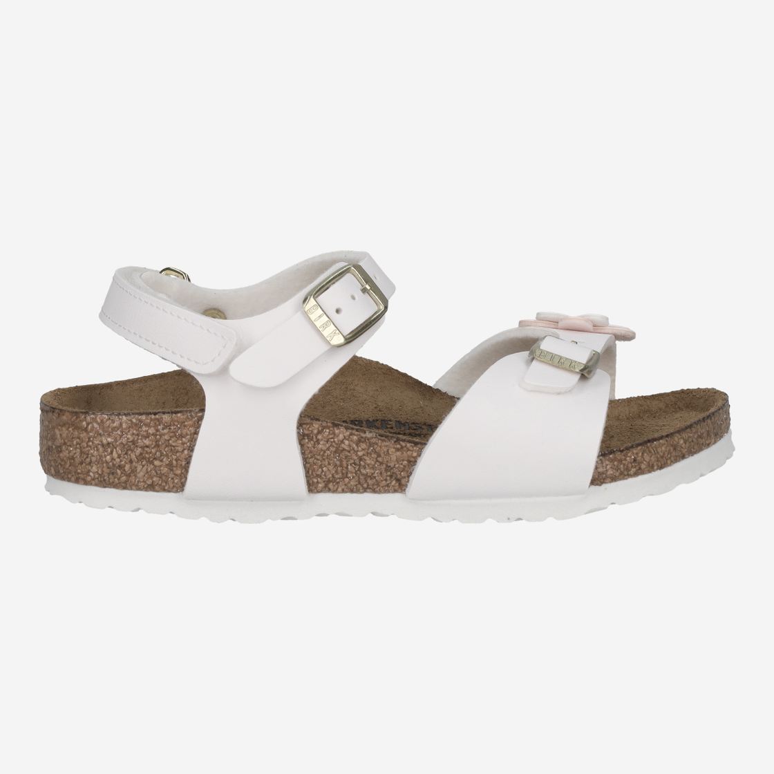 birkenstock RIO PLAIN FLOWERS - Weiß - Rückansicht