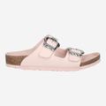 birkenstock ARIZONA FLOWER BUCKLEKIDS BIRK - Rose - Rückansicht