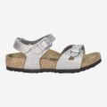 birkenstock RIO KIDS BIRKO-FLOR - Silber - Rückansicht