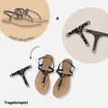 Hey Marley PRECIOUS PEARL - Schwarz - Frontansicht