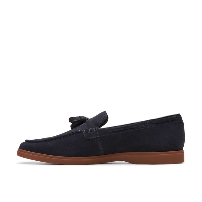 Clarks Torford Tassel - Blau - Frontansicht