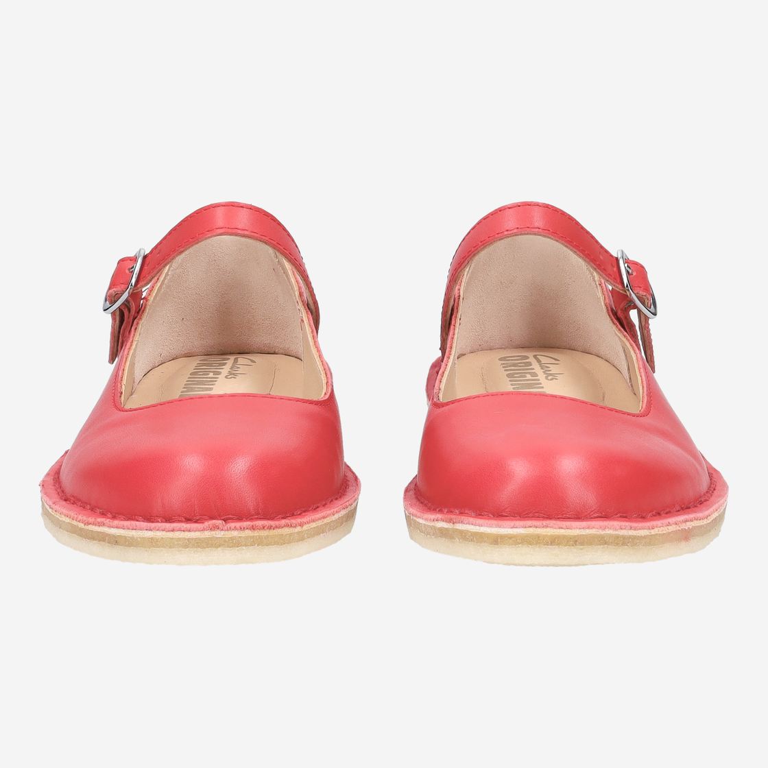 Clarks Desert Jane - Rot - Frontansicht