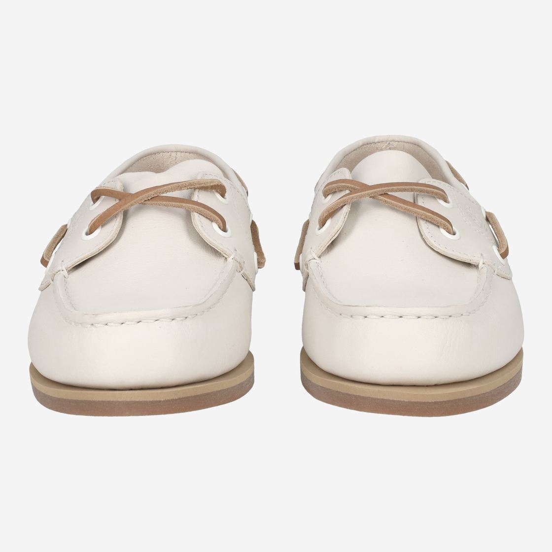 Timberland A2Q9X CLASSIC BOAT BOAT SHOE - Creme/Weiß - Frontansicht