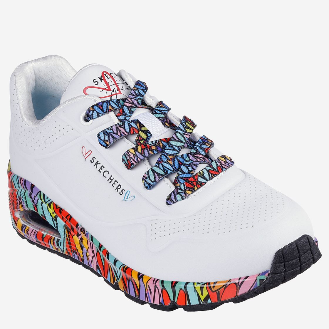Skechers UNO - Weiß,kombiniert - Frontansicht