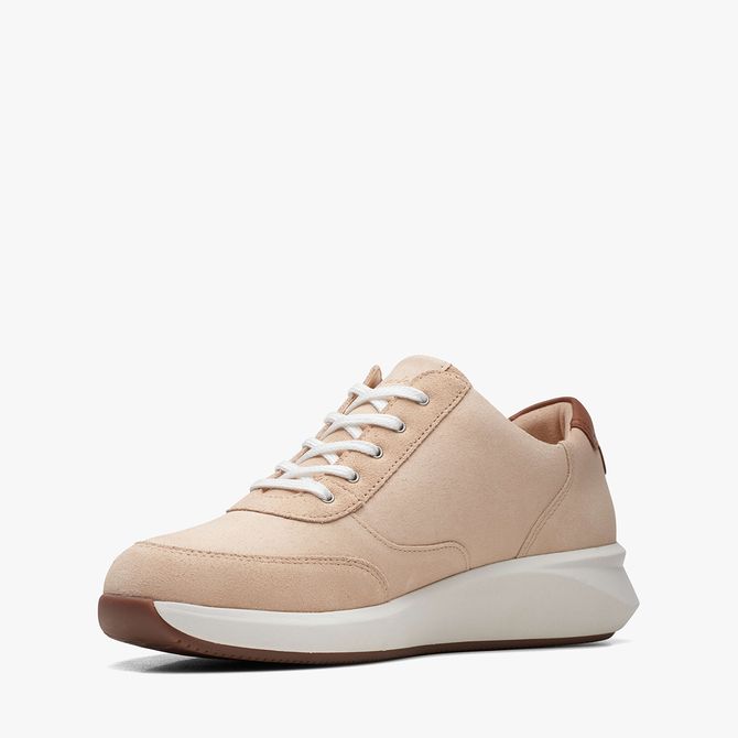 Clarks Un Rio Zip Light - Beige - Frontansicht