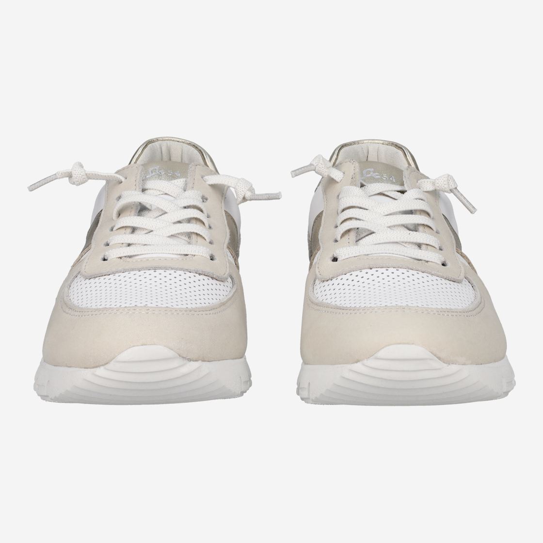 Sioux MOKRUNNER-D-018 - Beige, metallik - Frontansicht