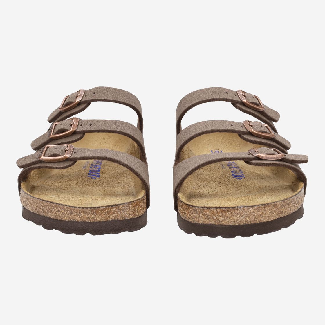 birkenstock FLORIDA SOFT FOOTBEDBIRKO-FLOR - Braun - Frontansicht