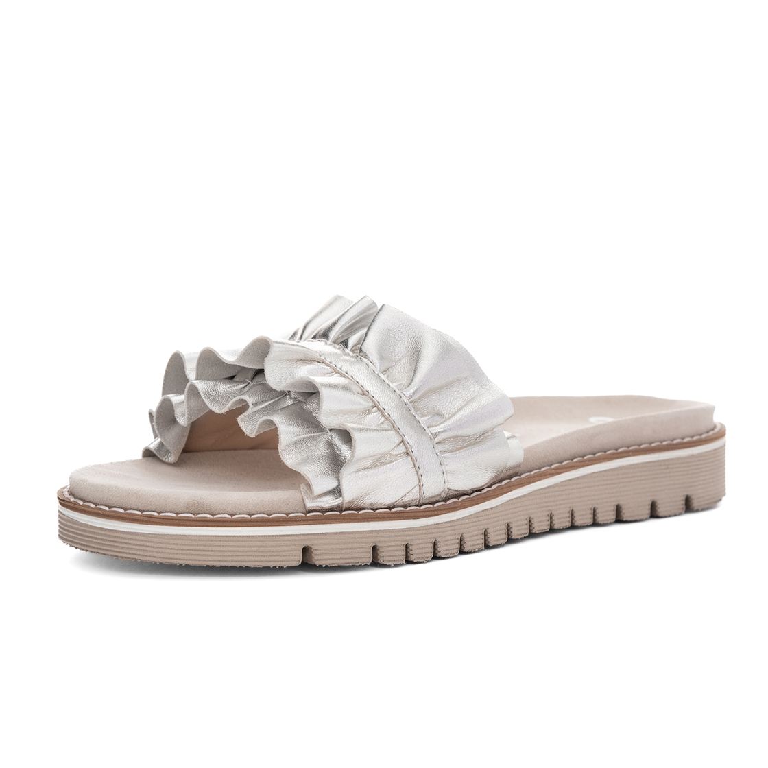 Ara KENT-SPORT-S - Beige, metallik - Frontansicht