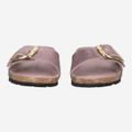 birkenstock MADRID BIG BUCKLENATURAL LEATH - Lila - Frontansicht