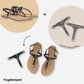 Hey Marley BASE SANDAL - Schwarz - Frontansicht