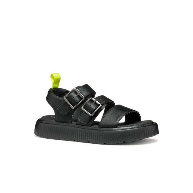 Geox SANDAL KODETTE - Schwarz - Frontansicht