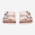 birkenstock ARIZONA FLOWER BUCKLEKIDS BIRK - Rose - Frontansicht