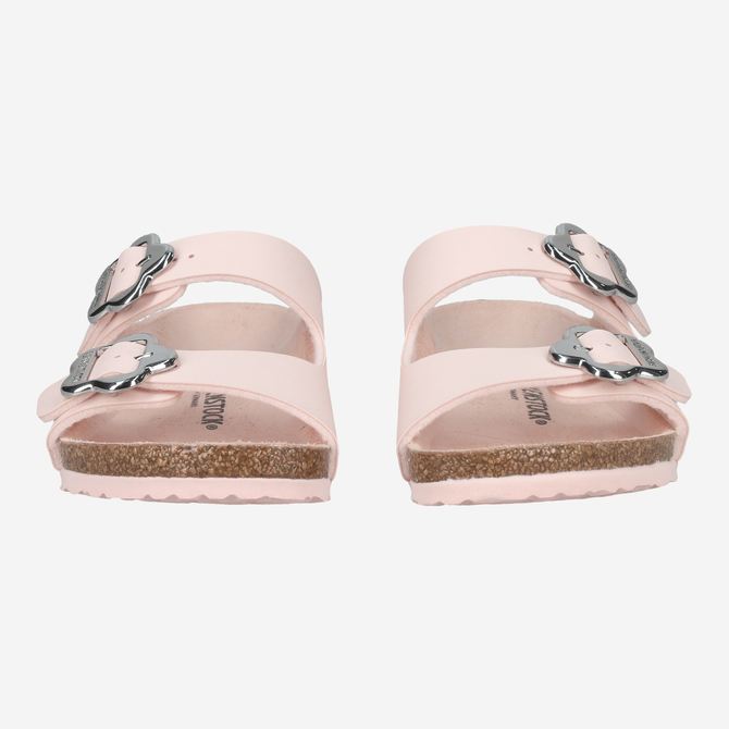 birkenstock ARIZONA FLOWER BUCKLEKIDS BIRK - Rose - Frontansicht