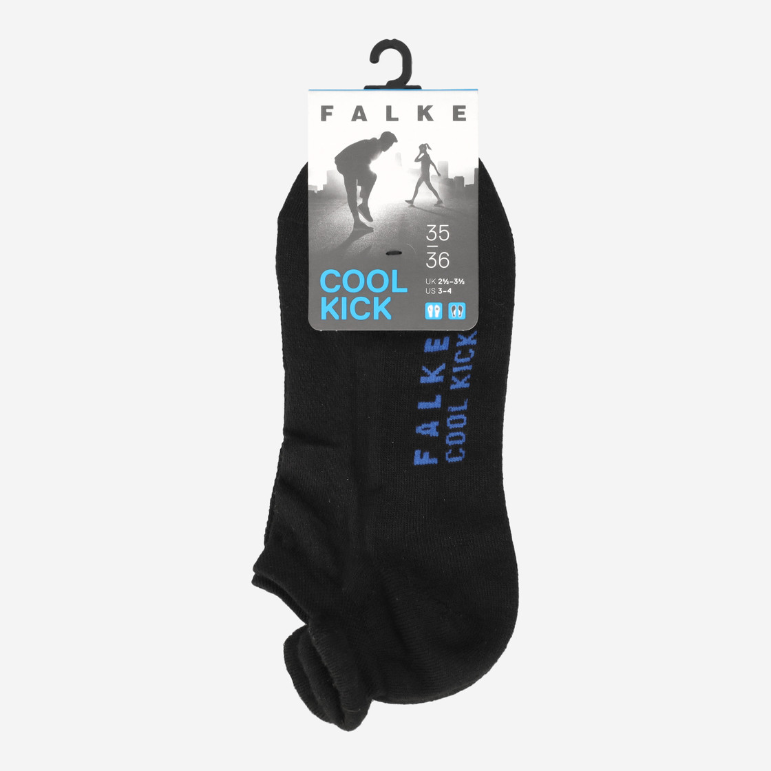 Feinstrümpfe Cool Kick - Schwarz - Frontansicht
