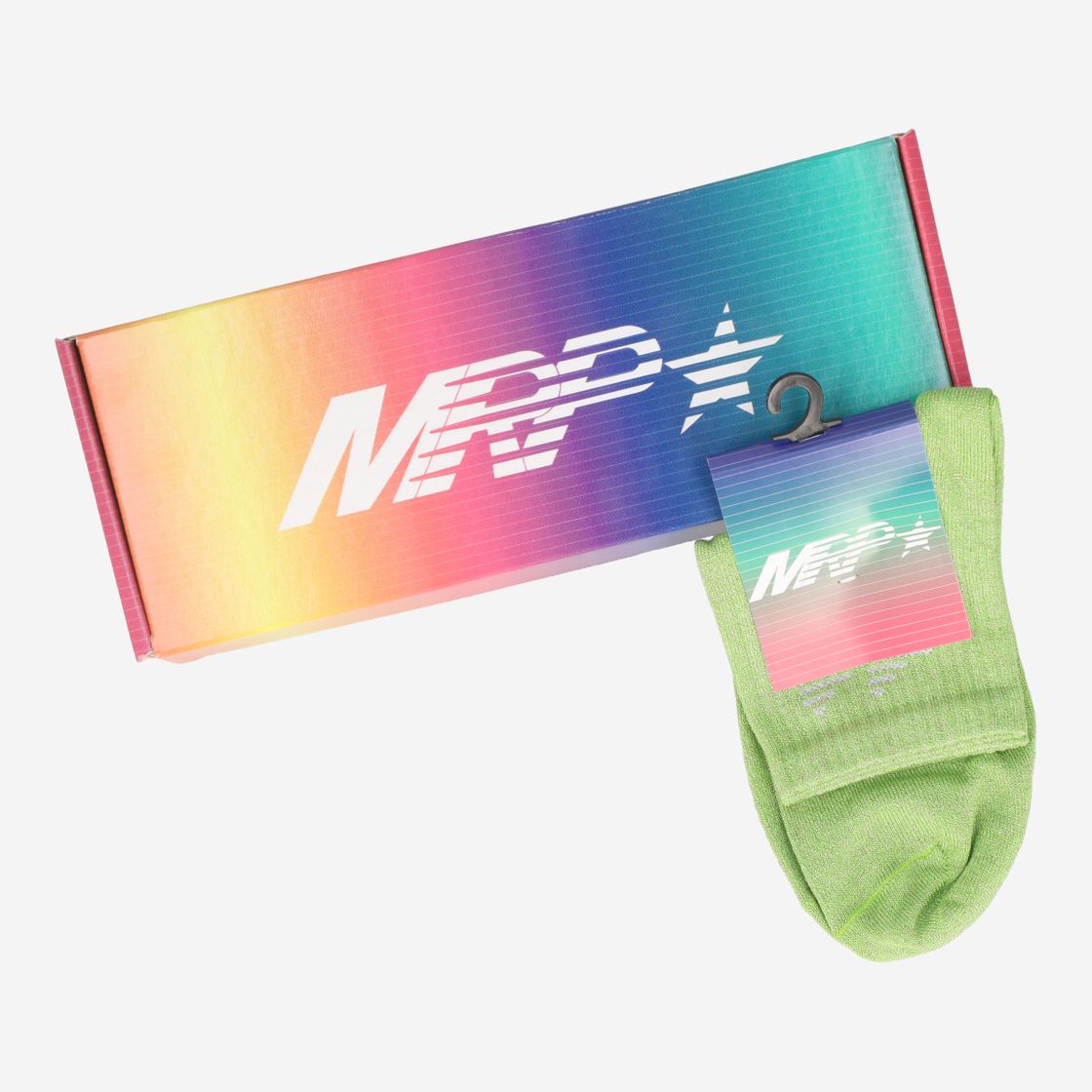 MRP SOCKS LOW - Grün - Frontansicht