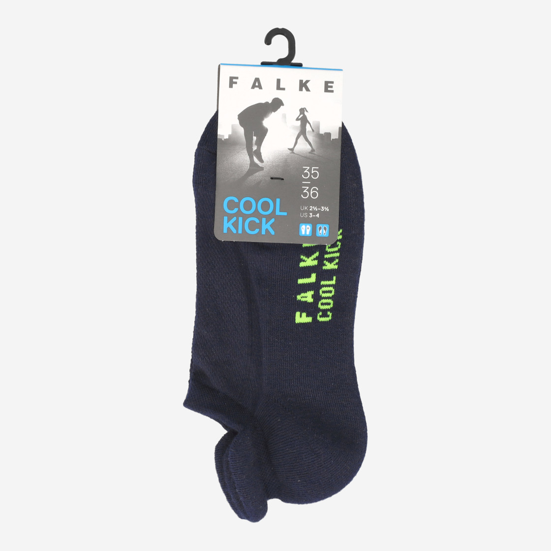 Feinstrümpfe Cool Kick - Blau - Frontansicht