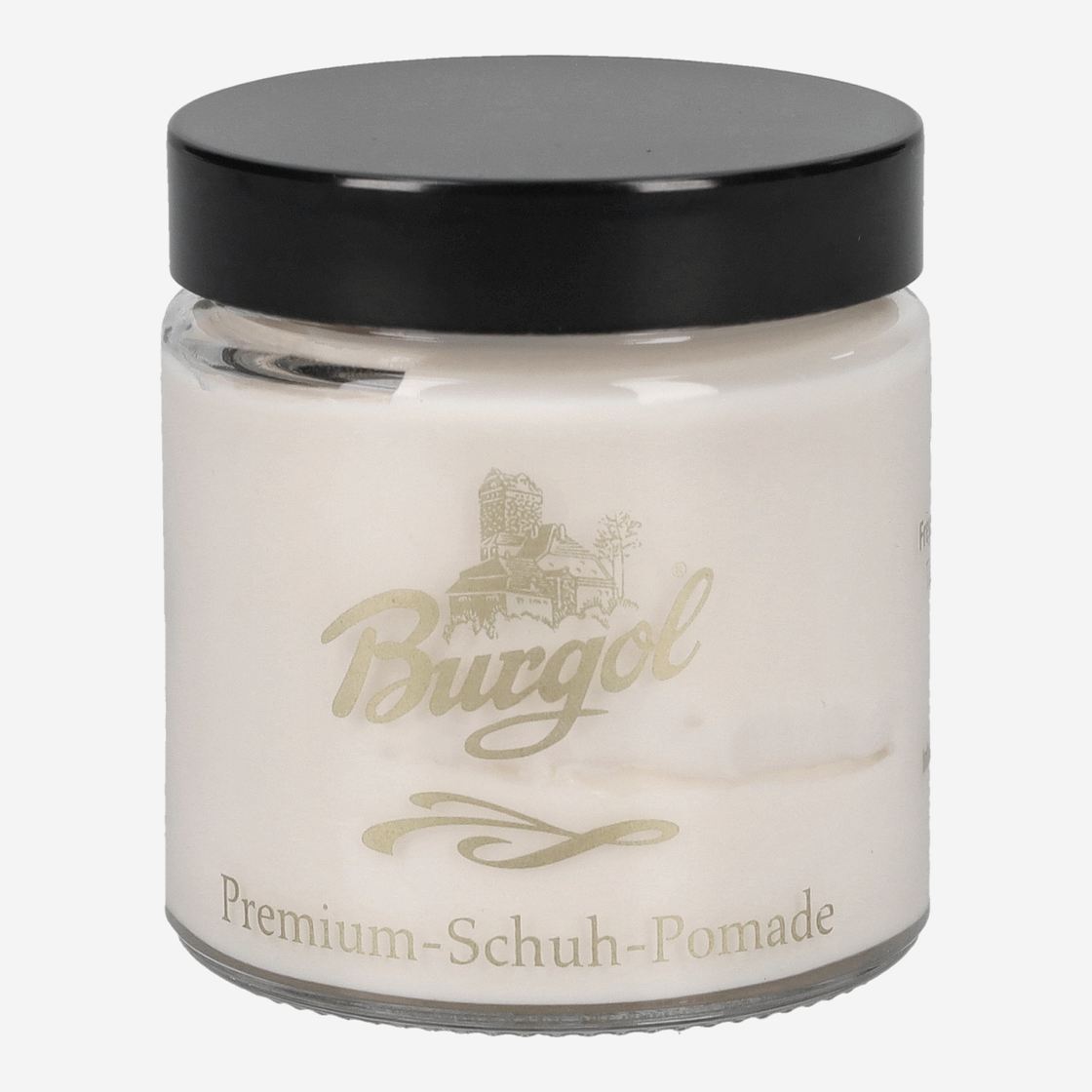 Burgol Schuhpomade - Weiß - Frontansicht