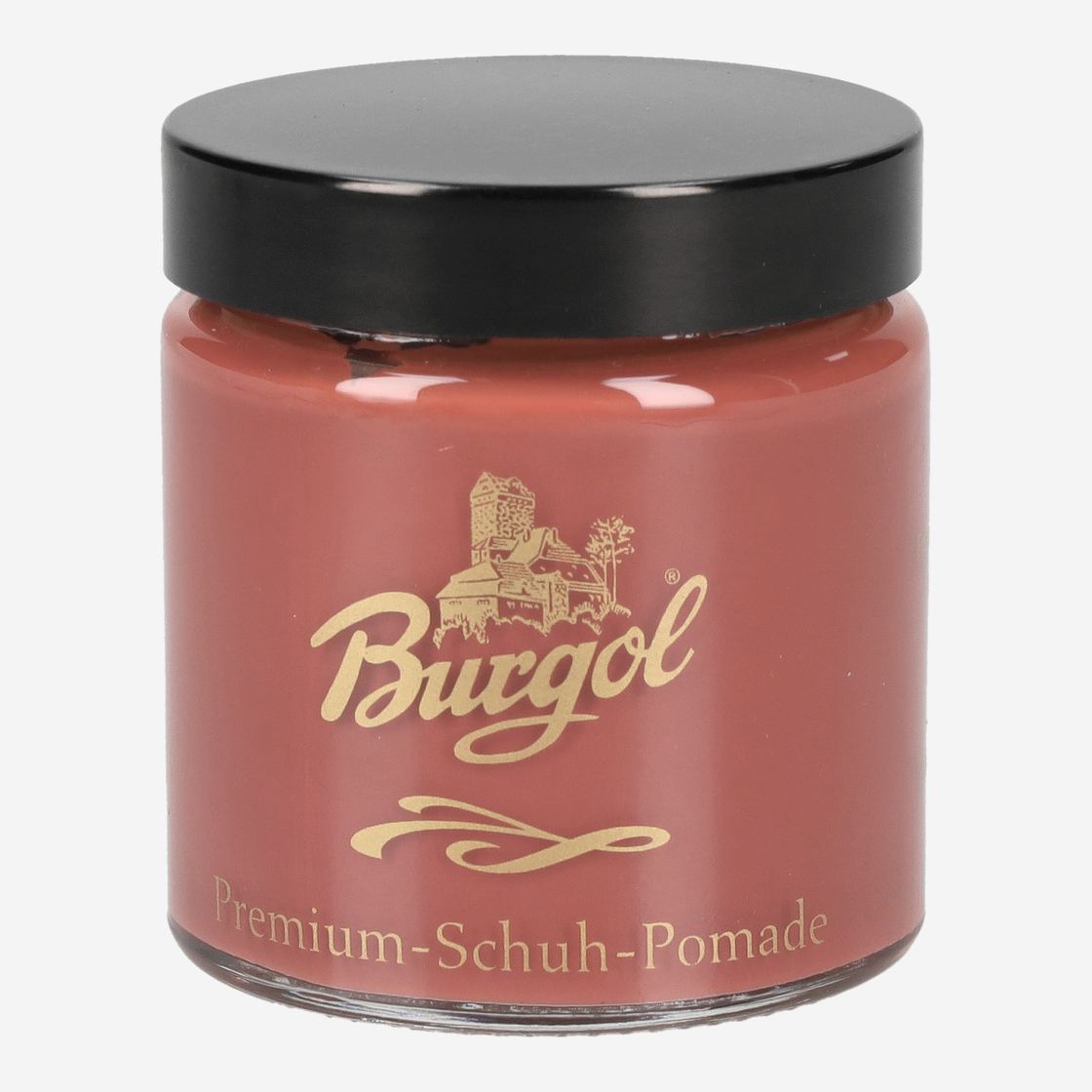 Burgol Schuhpomade - Braun,hell - Frontansicht