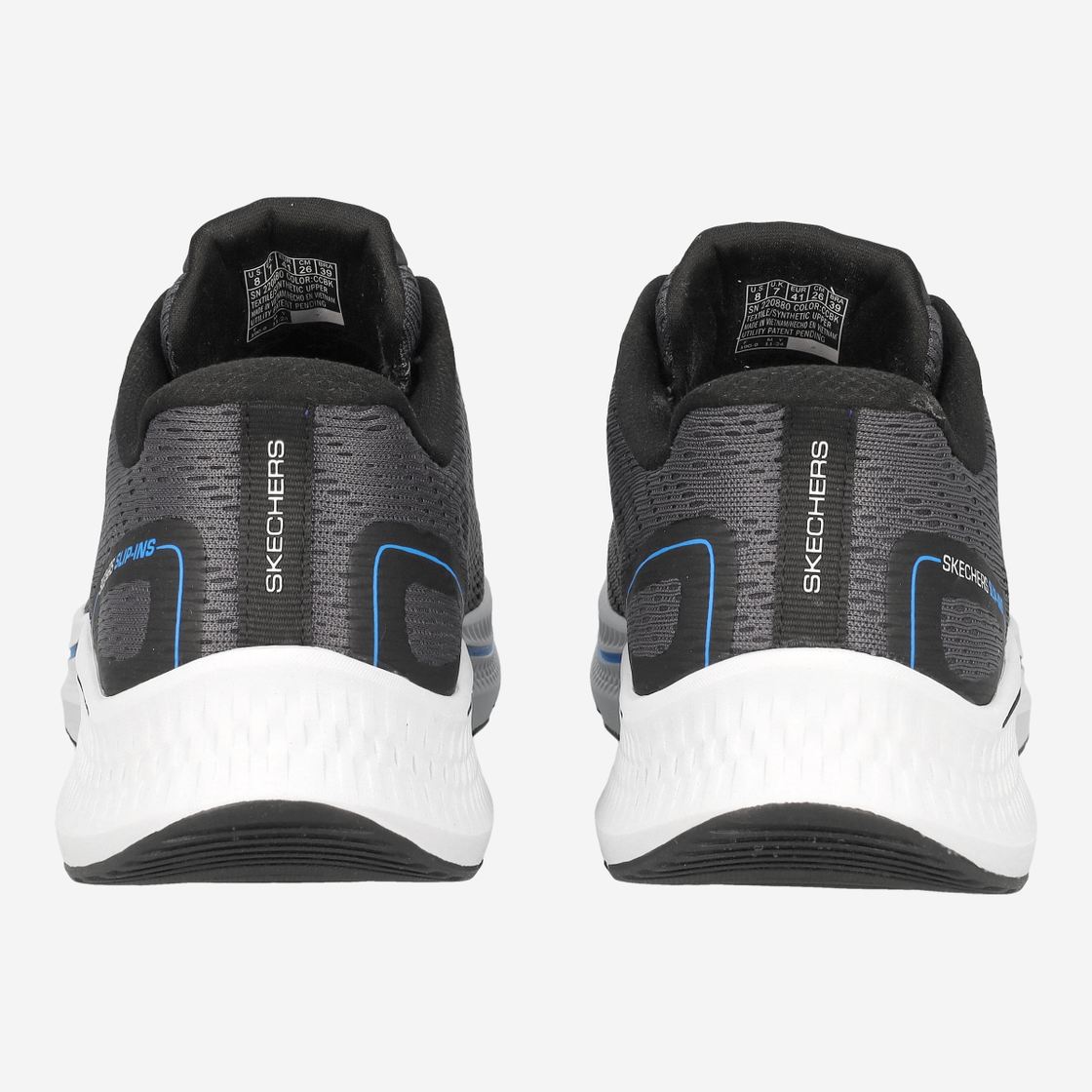 Skechers CCBK GO RUN CONSISTENT 2.0 - Schwarz - Seitenansicht
