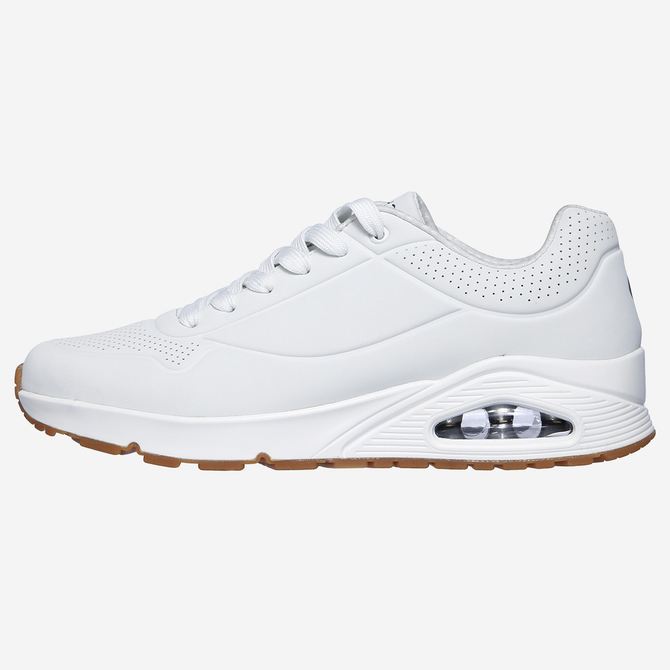 Skechers UNO - Weiß - Seitenansicht