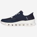 Skechers GLIDE - STEP - Blau - Seitenansicht