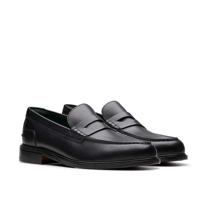 Clarks CraftJames Lo - Schwarz - Seitenansicht