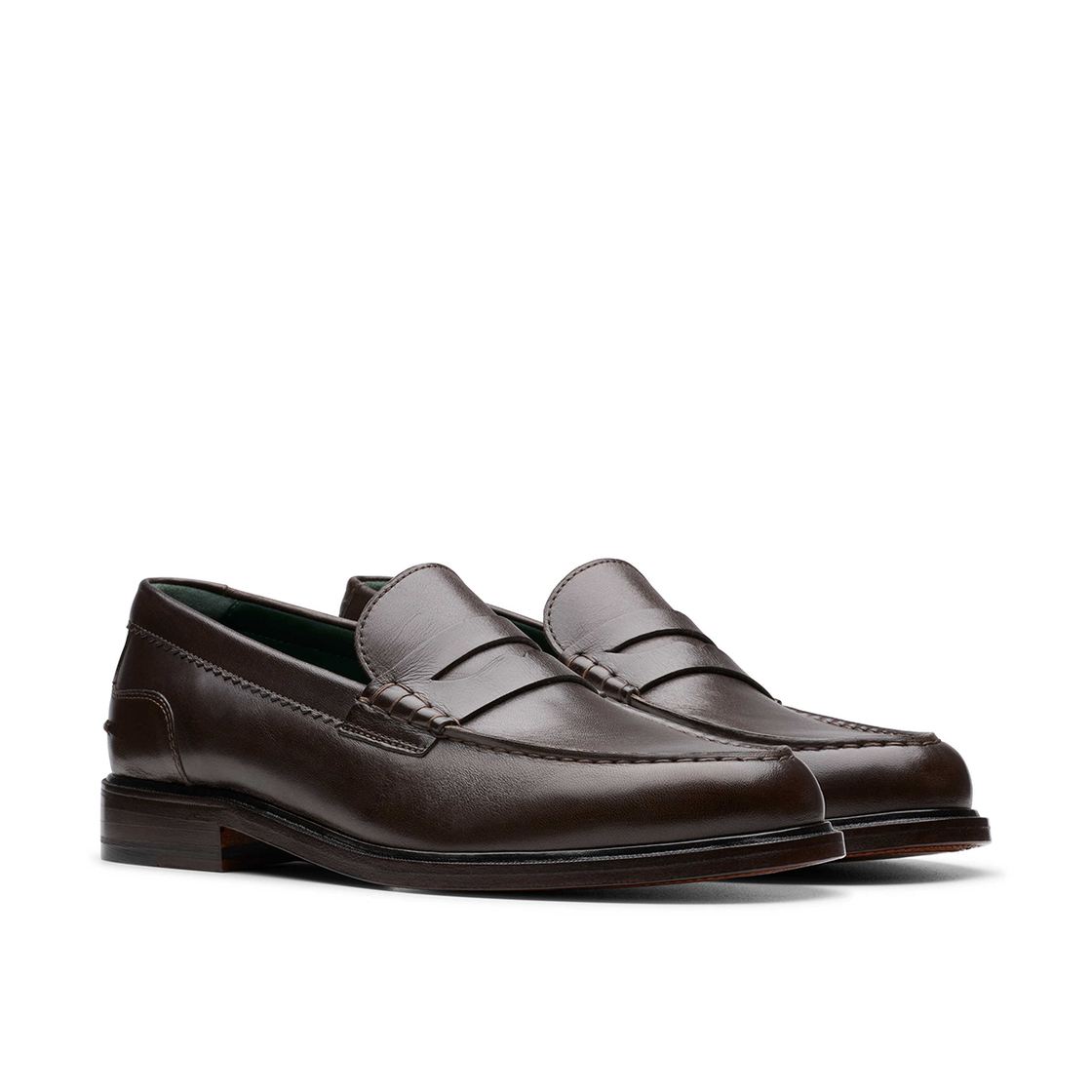 Clarks CraftJames Lo - Braun - Seitenansicht