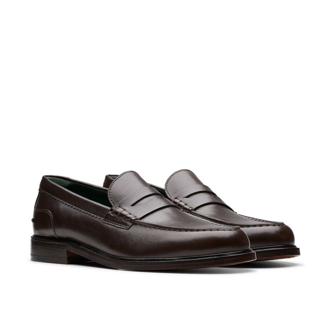 Clarks CraftJames Lo - Braun - Seitenansicht