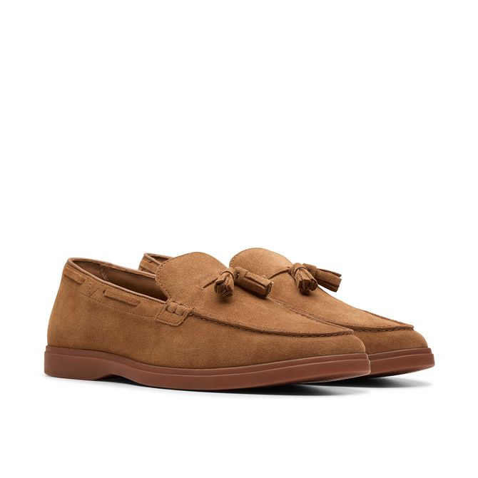 Clarks Torford Tassel - Braun - Seitenansicht