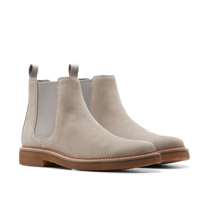 Clarks Clarkdale Easy - Grau - Seitenansicht