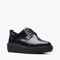 Clarks OriannaW Derby - Schwarz - Seitenansicht