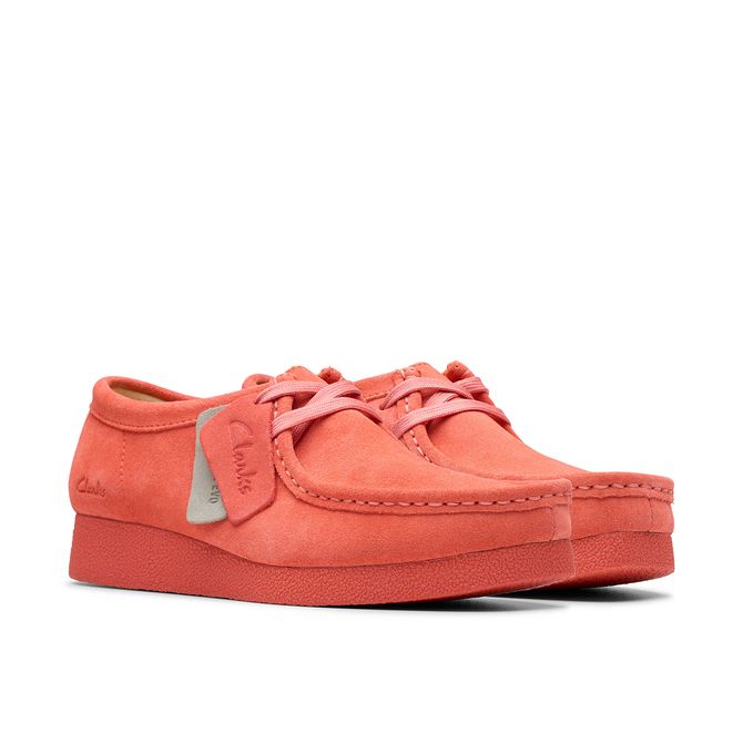 Clarks WallabeeEVOSh - Orange - Seitenansicht