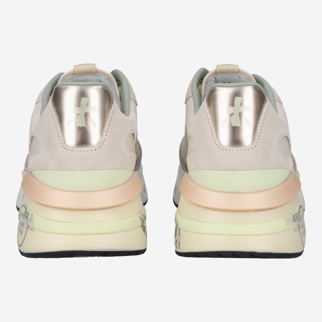 Premiata MOERUN-D - Beige - Seitenansicht