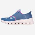 Skechers GLIDE STEP - Blau - Seitenansicht