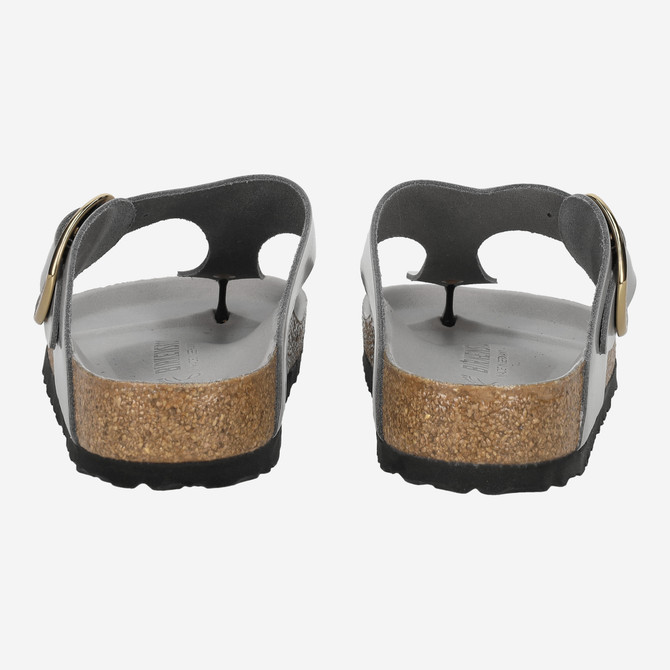 birkenstock GIZEH BIG BUCKLE - Grau / Stein - Seitenansicht