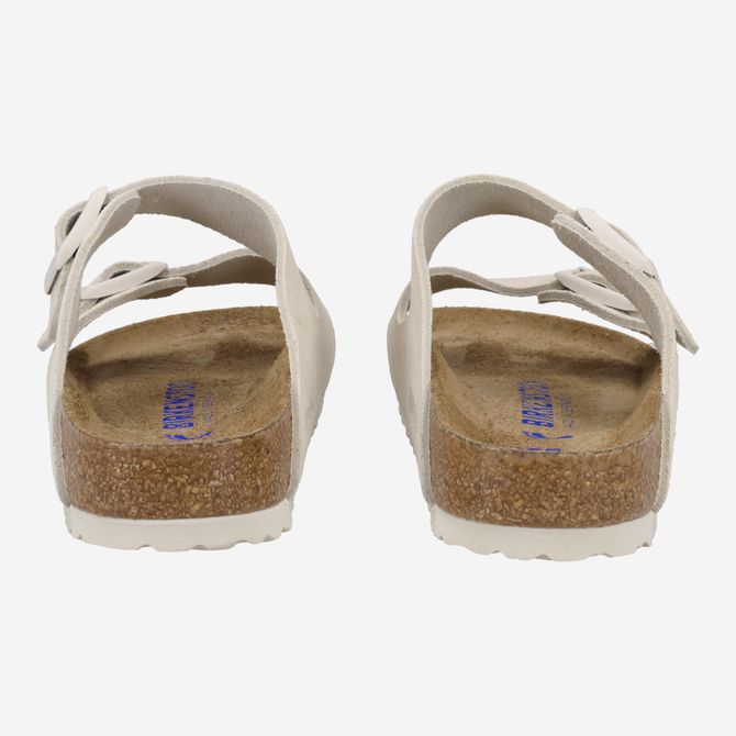 birkenstock ARIZONA SOFT FOOTBEDSUEDE LEAT - Grau - Seitenansicht