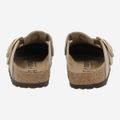 birkenstock BOSTON BIG BUCKLE NUBUKLEATHER - Braun - Seitenansicht